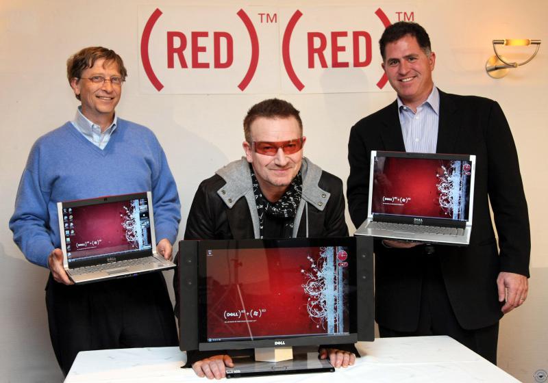 WINDOWS + DELL + U2 = RED WINDOWS + DELL + U2 = RED