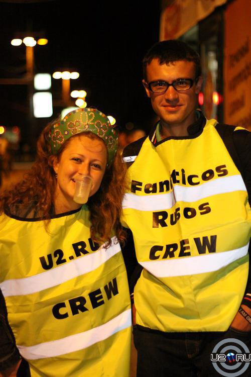 CREW команда уже на месте CREW команда уже на месте