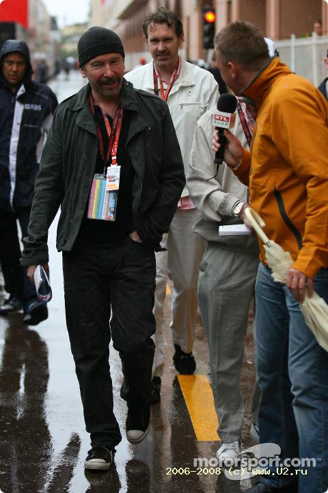 The Edge на ГП Монако (25 мая 2008 года) The Edge на ГП Монако (25 мая 2008 года)