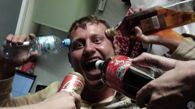 а вот так мы ехали домой!!!