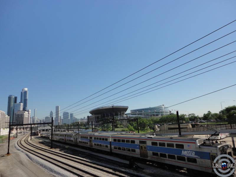 Soldier Field при свете дня