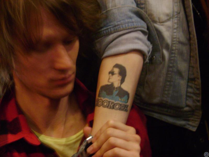 U2 Preparty in Moscow, fan's meeting, 24.08.2010 