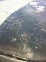 New meadowlands stadium, NJ - с высоты птичьего полета.