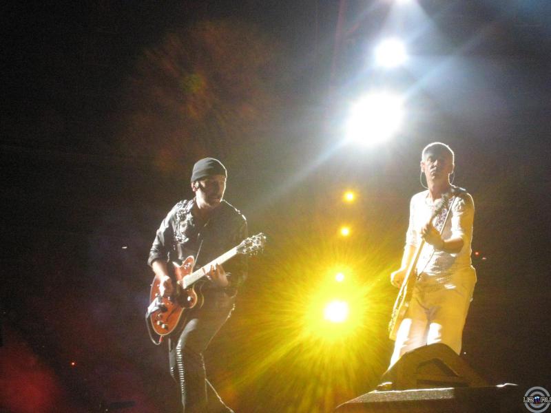 The Edge and Adam labaying)))