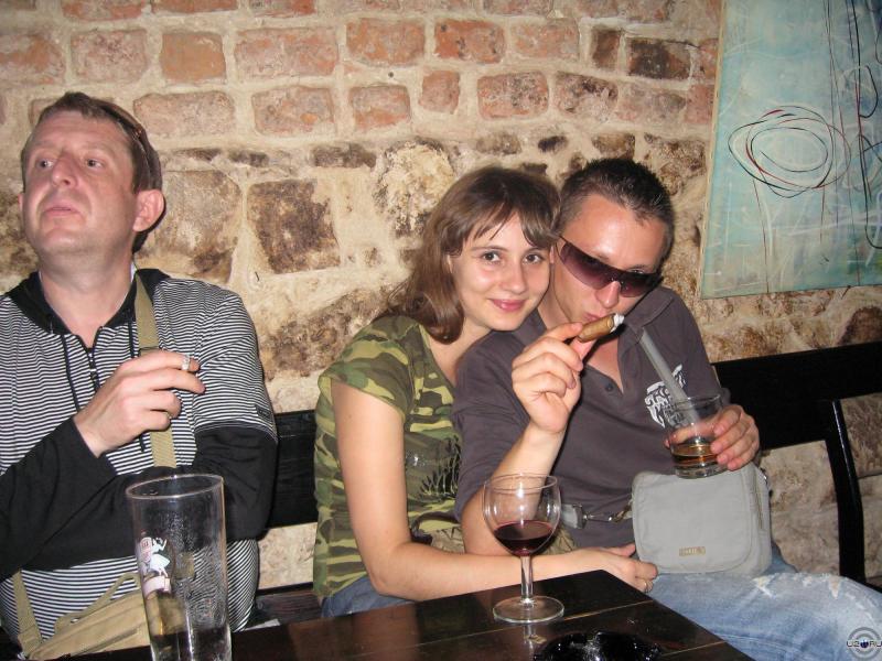 в jazz клубе (Краков)