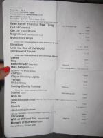 Set-list U2 Mexico show 14.05.2011