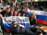 Russian fans