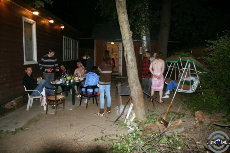 на даче у Сани на даче у Сани