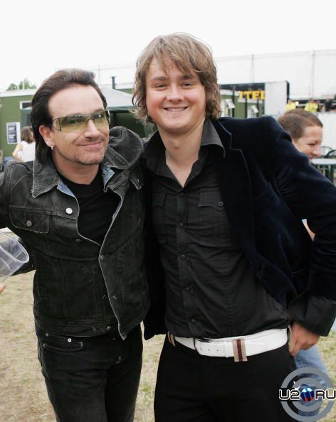Bono & Tom Chaplin