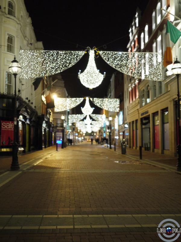 Grafton street ночью