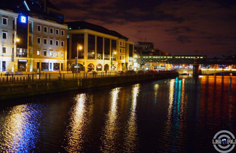 Liffey ночью  еще красивее