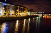 Liffey ночью  еще красивее