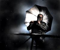 Bono on the bridge